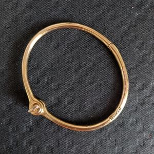 Miansai Thin Reeve Cuff 6mm gold plated, used / S